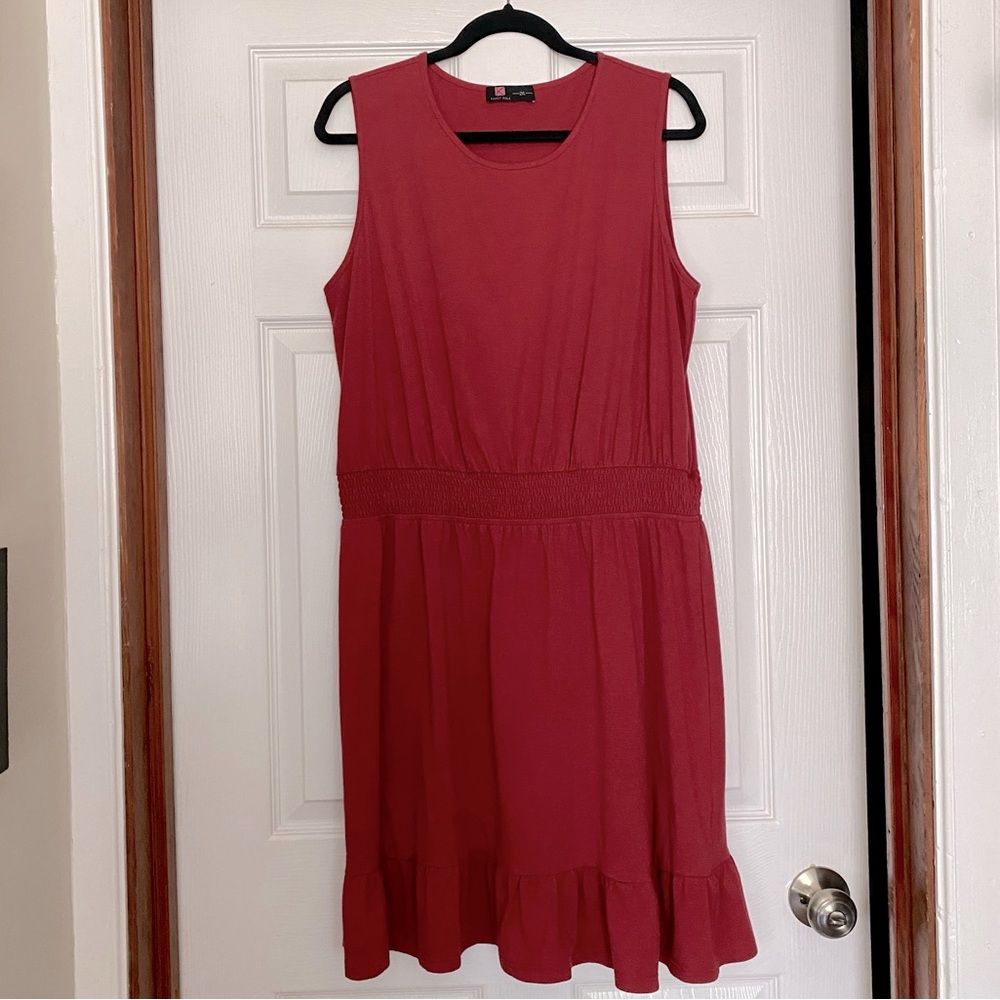 Knit tank dress